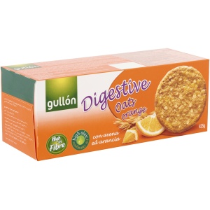 KEKSZEK Gullon Digestive zabpelyhes-narancsos keksz 425 gr