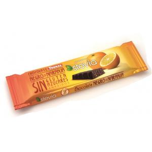 rostdús CSOKOLÁDÉK Torras gluténmentes étcsokoládé hozzáadott cukor nélkül STEVIÁVAL – narancsos 35g
