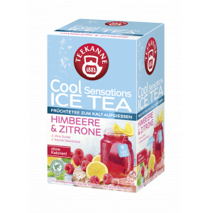 TEÁK TEEKANNE COOL SENSATIONS ICE TEA MÁLNA-CITROM 45 gr