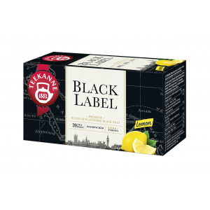 TEÁK TEEKANNE FEKETE TEA BLACK LABEL LEMON 33 gr
