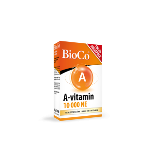 gluténmentes TÁPLÁLÉKKIEGÉSZÍTŐK - VITAMINOK BioCo A-vitamin 10 000 NE Megapack tabletta 120 db