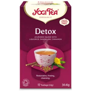 bio TEÁK YOGI TEA® BIO TEA – DETOX (MÉREGTELENÍTŐ TEA) 30,6 GR