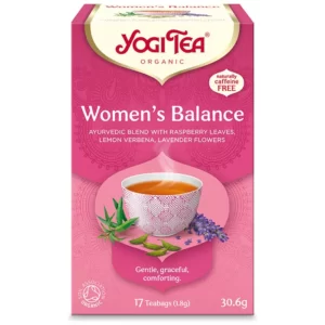 vegán TEÁK YOGI TEA® BIO TEA – WOMEN’S BALANCE 30,6 GR