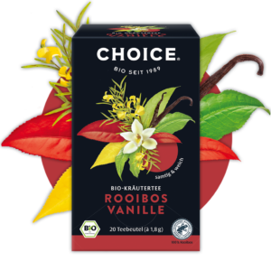 bio TEÁK CHOICE® BIO – Rooibos vanília bio tea 36g