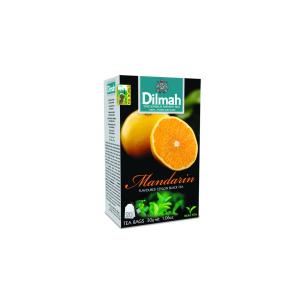 gluténmentes TEÁK DILMAH Ceylon Black Tea Mandarin – ceyloni fekete tea mandarinnal – 30 gr