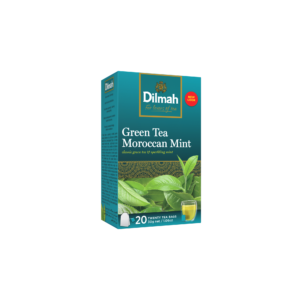 tojásmentes TEÁK DILMAH Green Tea with Moroccon Mint – zöldtea marokkói mentával – 30 gr