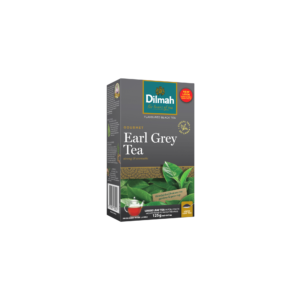 vegetáriánus TEÁK DILMAH Leaf Earl Grey – szálas fekete tea 125 gr