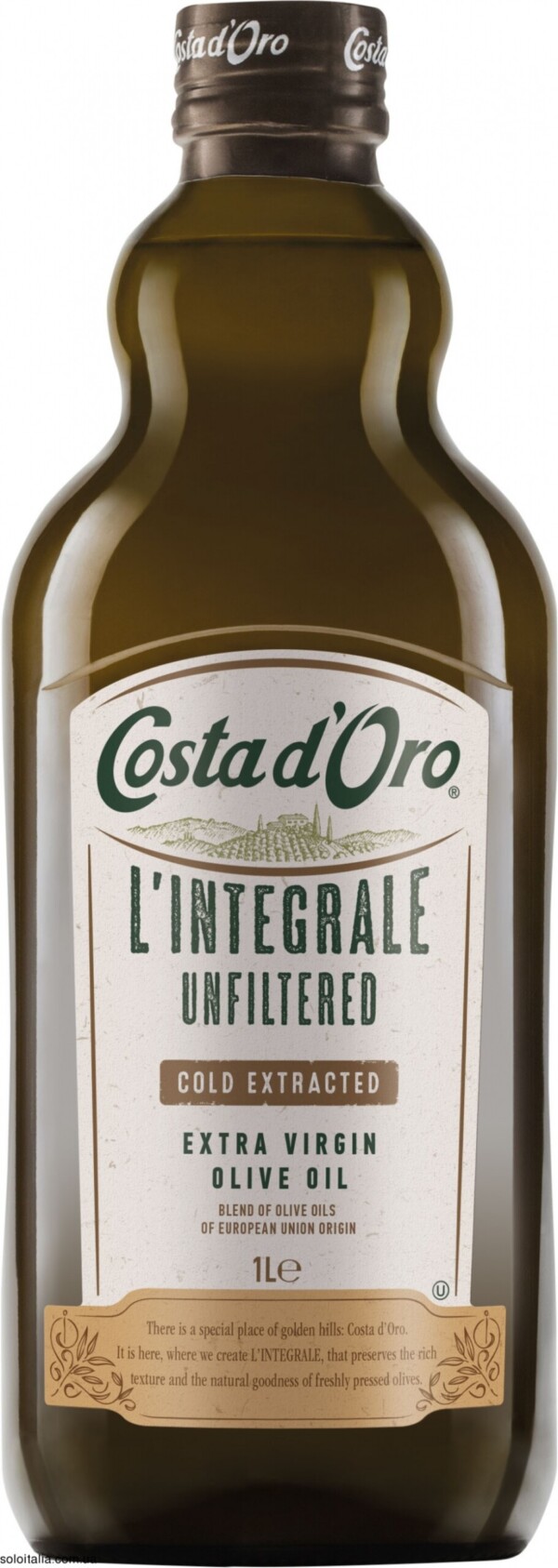 OLAJ, OLIVAOLAJ, OLIVABOGYÓ Costa d’Oro L’Integrale szűretlen extra szűz oliva olaj 1 l